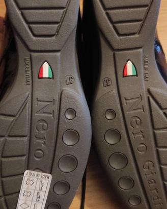 sneakers donna marchio nero giardini  n. 37 NUOVE