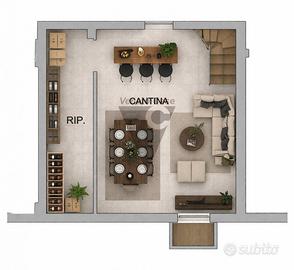 LUMINOSO APPARTAMENTO AL PIANO TERRA CON GIARDINO