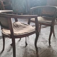 2 poltroncine prima metà del 900