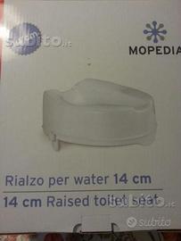 Rialzo per water 14 cm per disabili