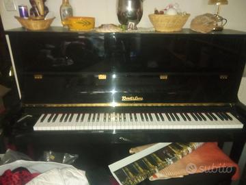 Pianoforte verticale Wendl Lung 122 nero