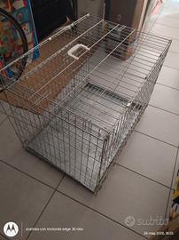 trasportino animali acciaio 