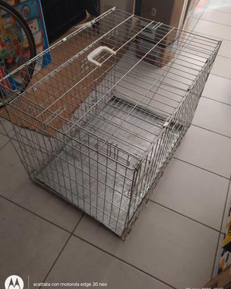 trasportino animali acciaio 