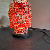 Lampada vetro mosaicata