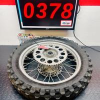 Cerchio posteriore 18" honda cr 125 - 250 perno 2