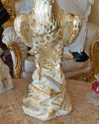 aquila in foglia oro 