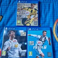 Lotto FIFA 17, 18 e 19 per PS4 
