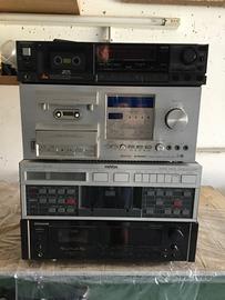 Cassette deck per riambi o da revisionare