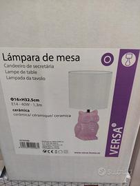 Lampada da tavolo gufo