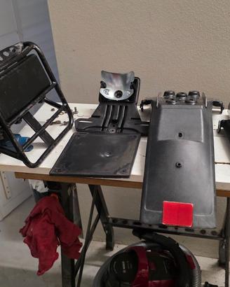 yamaha xt 43f, parafango posteriore completo