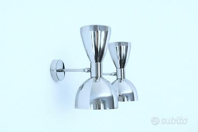 Coppia Applique Wall Light OTTONE STILNOVO Style
