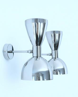 Coppia Applique Wall Light OTTONE STILNOVO Style