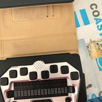 Display braille luce 16 caratteri portatile nuovo