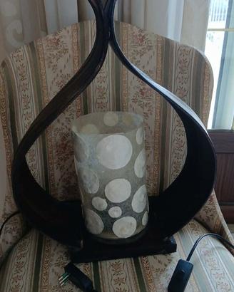 Lampada da tavolo etnica/ moderna