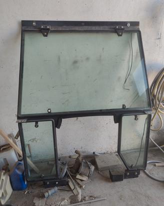 semicabina per trattore + staffe per fiat