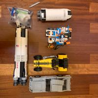 ≈11kg lego smistati + 4 lego set completi (quasi)