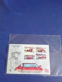 Foglietto celebra i 100 anni di Enzo Ferrari 
