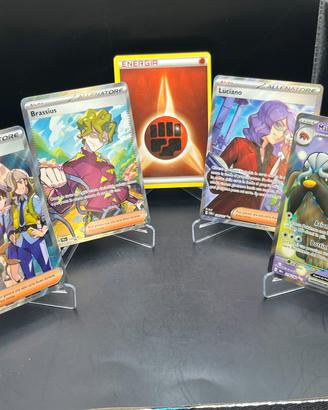 Lotto 5 Carte Pokémon Speciali ITA - Full Art e EX