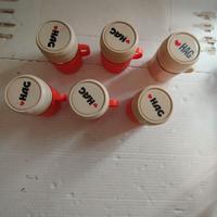 HAG 6 tazze termiche vintage