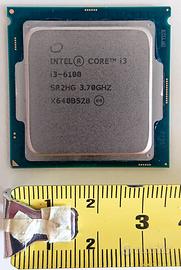 Intel i3-6100 (2 core / 4 thread) 3.7 GHz LGA 1151