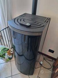 STUFA A PELLET MORETTI DESIGN SAT GLASS A7