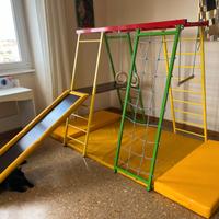 Palestra/parco giochi da interno/esterno 2-10 anni