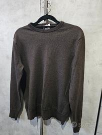 Maglioncino Conbipel uomo marrone scuro