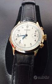 Cronografo Eberhard epoca '40 Oro 18k revisionato