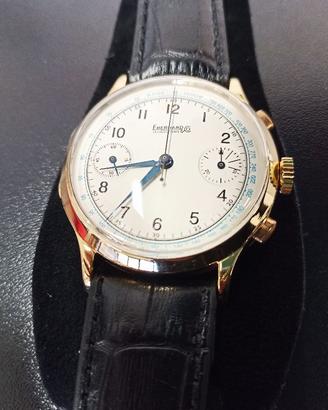 Cronografo Eberhard epoca '40 Oro 18k revisionato