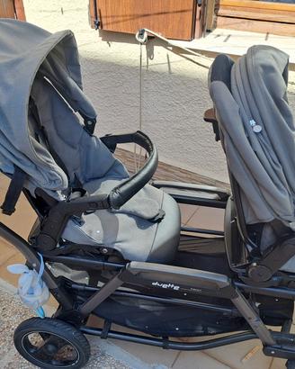 Passeggino gemellare marca duette pieroet PegPereg