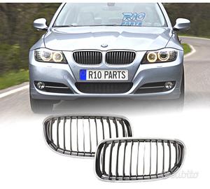 GRIGLIE BMW E90 08-12 CROMATO NERO