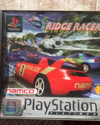 RIDGE RACER 1 PAL 💎 ORIGINALE COMPLETO - RARO