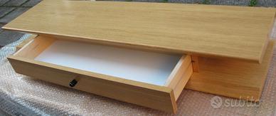 Console fissaggio a muro più specchio