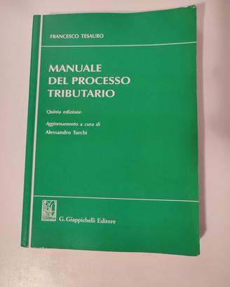 Manuale del processo tributario di F. Tesauro