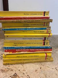 Gialli Mignon G. Eberhart Ed McBain Rex Stout