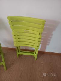 sedia campeggio  giardino