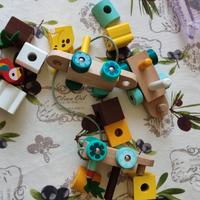 treno in legno per bambini