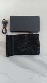 Power Bank AUKEY 20000mAh con cavo e custodia