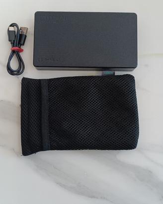 Power Bank AUKEY 20000mAh con cavo e custodia