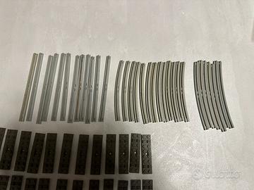 Binari e traversine vintage Lego 12 V