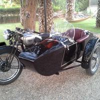 BSA M20 500 del 1939 Sidecar