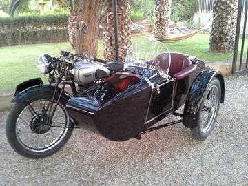 BSA M20 500 del 1939, Sidecar SWALLOW anni 40 - 50