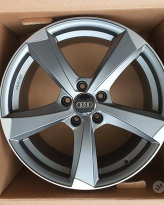 4 cerchi Nuovi 18 Rotor Audi A3 A4 A5 A6 Q2 Q3 TT