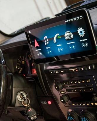 Cartablet navigatore hummer h3 android carplay