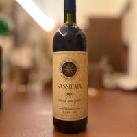 Sassicaia tenuta San Guido 1989 Supertuscan