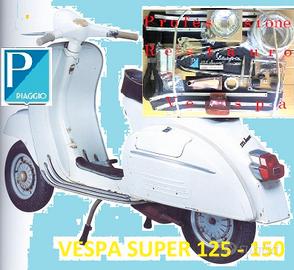 Ricambi per Restauro Piaggio VESPA SUPER 125 150