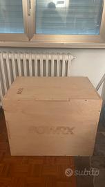 POWRX Box pliometrico in Legno 3 in 1