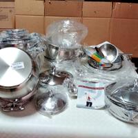 Batteria da Cucina Giorinox in acciaio inox18-10