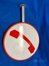 Insegna Telefonica SIP bifacciale