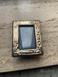 Cornice vintage in argento 925 dorat